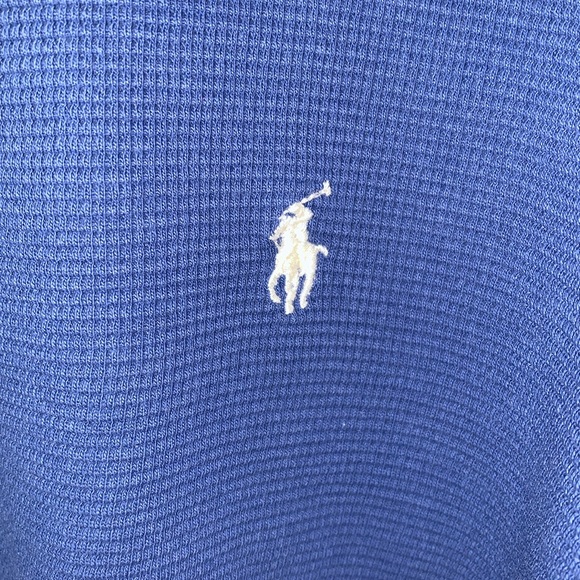 Polo by Ralph Lauren, blue sleep, shirt, size extra large in very good condition - Picture 5 of 11